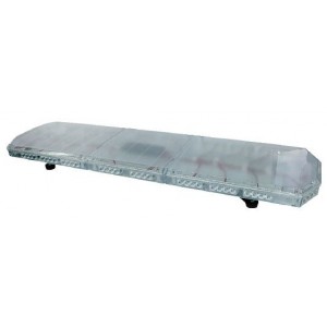 10-30VDC 56W Lightbar with Clear Lens and Blue LED