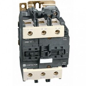 37kW 400V 80A 3-Pole Contactor 1NO+1NC 415VAC Coil