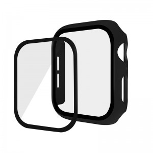 Apple Watch Bumper Case with Tempered Glass Screen Protector