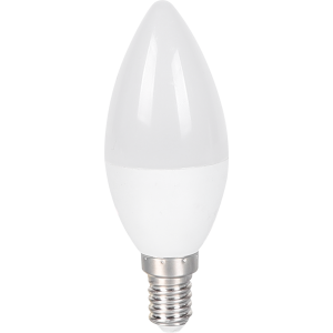 230VAC 5W E14 LED Daylight Candle Lamp (6000K)