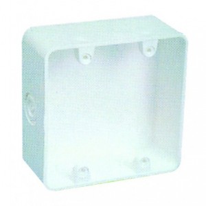 Plastic Flush Wall Box 4x4" (103x103x42mm)