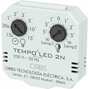 Orbis 230VAC LED 100VA LED Dimmer/Timer Combo