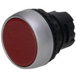 22MM Red Flush Momentary Push Button Head