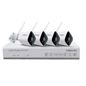 4 Cmera Diy WIFI Cctv Kit