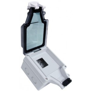 2G Weatherproof Empty Enclosure For 45X45 Module IP65