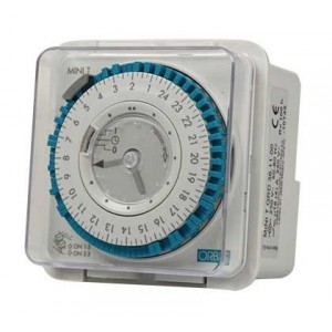 MINI T 1X24H/15MIN Timer 100HRS Reserve 2.5M 230V