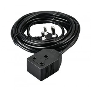 20M Black Rubber Extension Cord 16A Janus Socket