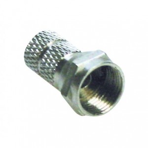 F-Plug for RG58 Coaxial Cable - 2 Pack