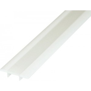 U Profile Frosted Cover With Wings 3.1 Meter Length