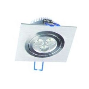 LED Downlight Warm White 3W 90x90x49mm 80/265V