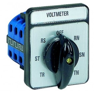 Voltmeter Selector Switch 3PH+N 48x60