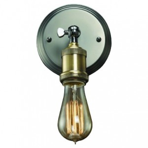 230VAC 100W E27 Wall Light Bronze Finish