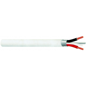 1.5mm x 2 Core + E Surfix Cable White 100m