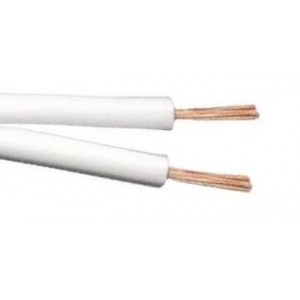 0.5mm White Ripcord - 5 Metres