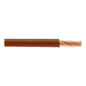 4mm BROWN FLEX WIRE /100M