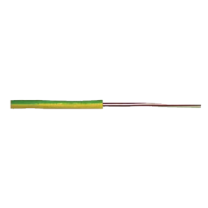 0.5mm Green/Yellow Solid Panel Wire 100m