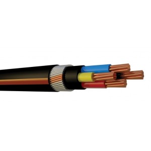 95mm x 4 Core ECC Armoured Cable per Metre
