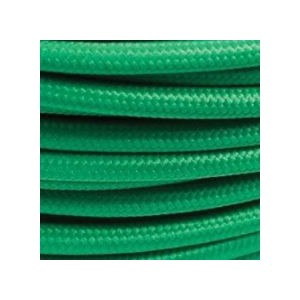 Green Cotton Pendant Cord 2x0.75mm² - 10M