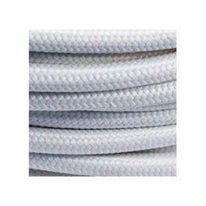 White Cotton Pendant Cord 2X0.75MM² - 10M