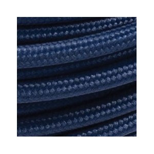 2 x 0.75mm² Blue Pendant Cord Cotton 2M Blister