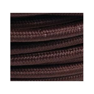 Brown Pendant Cord Cotton 2X0.75MMÂ² 2M Blister