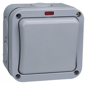 1-Lever 2-Way Weatherproof Switch IP65