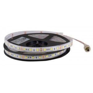 12VDC 120/M LED Yellow Flex White Strip Light IP68 Waterproof