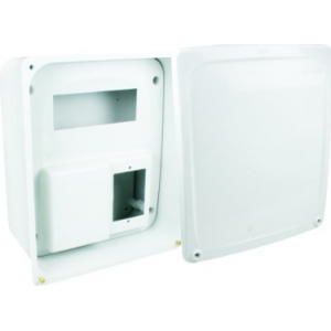 UPWARD SLIDING LID BOX C/W SPACE FOR SOCKET 288x238x135