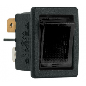 Rocker Switch 6A SPST Black ON/OFF No Lamp