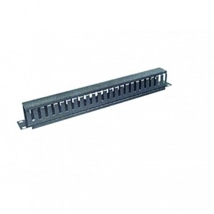 Cable Manager With Cover For 19" Power Panel