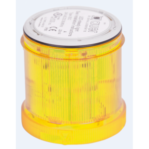 110-120VAC FLASHING YELLOW LIGHT LED 2Hz 70mm