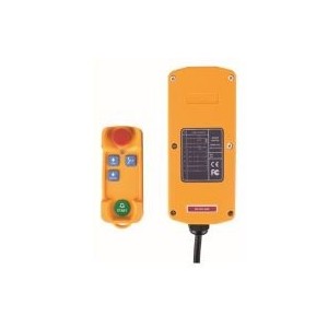 3 Button Radio Remote For Tail Lift 12-24VDC C/W E-STOP