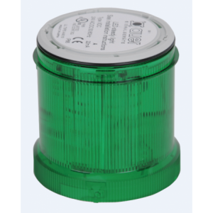 STEADY ON GREEN LIGHT 7W 70mm (ORDER LAMP SEPERATELY)