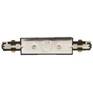 I' Connector For 3 Wire Track Lighting Black