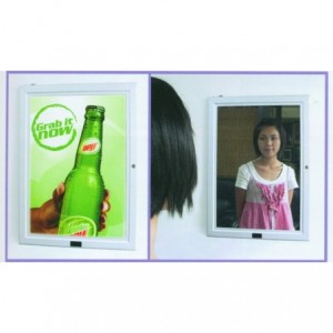 230V GLASS MIRROR LED LIGHTBOX 580x430MM