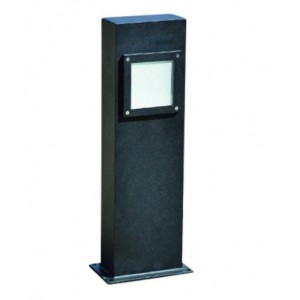 Die Cast Bollard IP44 230VAC E27 18W Max (200x100x700)
