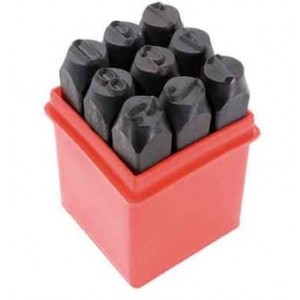 9-Piece Number Punch Set