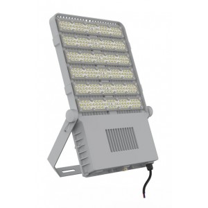 300W LED Stadia Flood Light 100-277VAC 90° Beam