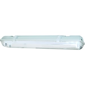 Fluorescent Fitting 2x58W 5FT IP65 220-240V Electronic Ballast