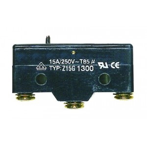 Micro Switch Type Z Pushbutton 1C/O 15A 250VAC