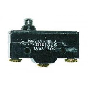 Micro Switch Type Z Pushbutton 1C/O 15A 250VAC