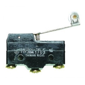 Micro Switch Type Z Long Roller Lever 1C/O 15A 250VAC