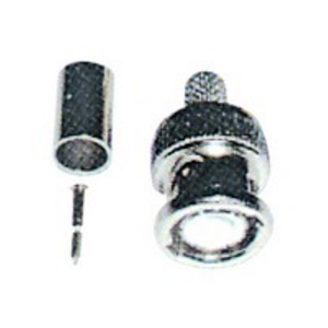 BNC Male Crimp Type Connector for RG59 - 5 Pack