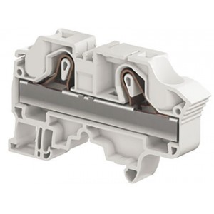 16mm² Pi-Spring Clamp Terminal Block - Feed-Through