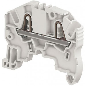 2.5mm² Pi-Spring Clamp Terminal Block - Feed-Through