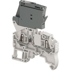 2.5mm² Pi-Spring Clamp Terminal Block - Fused