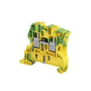 10MM² Screw Clamp Terminal Block - Ground