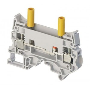 4mm² Screw Clamp Terminal Block - Test Disconnect