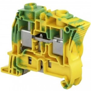 25MM² Screw Clamp Terminal Block - Ground
