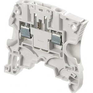 4mm² Screw Clamp Terminal Block - Plug Disconnect